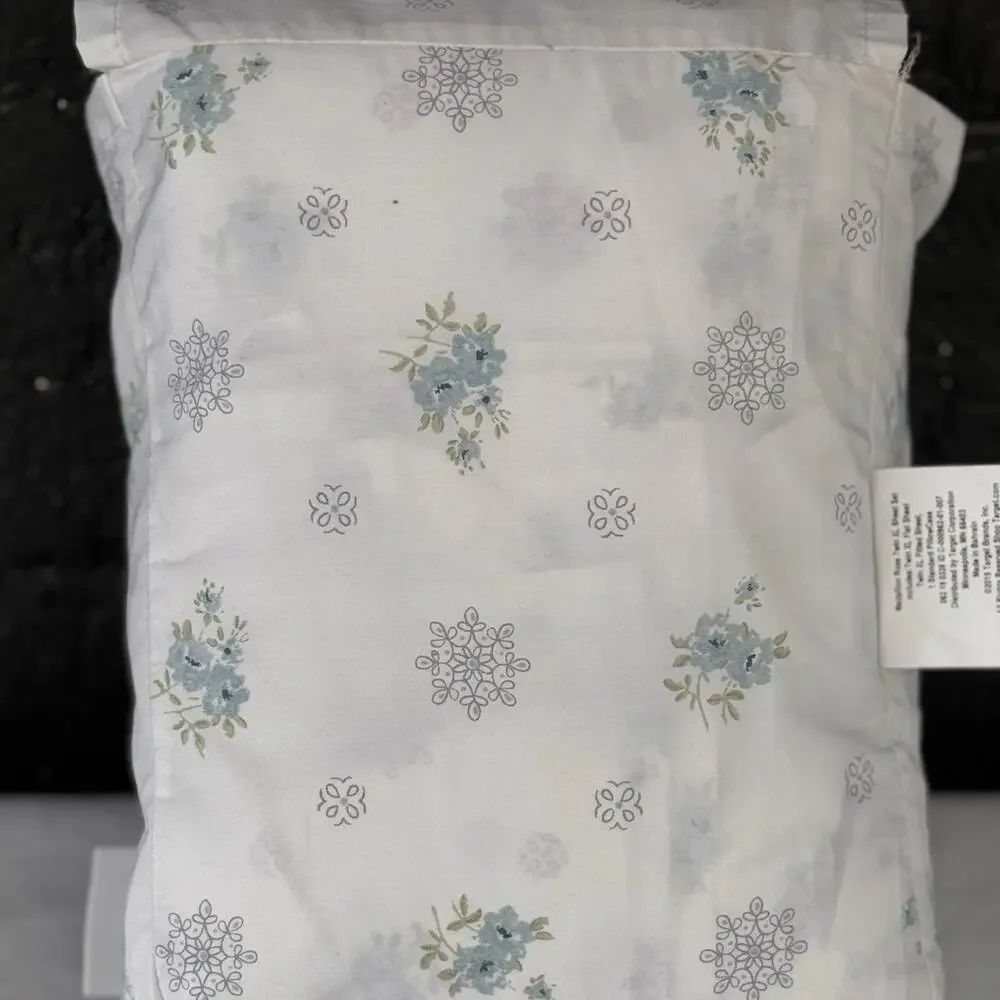 Rachel Ashwell Simply Shabby Chic Medallion Rose Twin XL Sheet Set READ